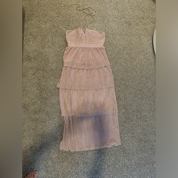 Saylor Rhonda Tiered Halter Dress - Picture 9 of 16